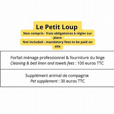 Le Petit Loup, Appartement Neuf Avec Jardin Gerbépal Dış mekan fotoğraf